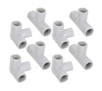 FELTECHELECTR Connettore T per Recinto Bimbi 8 Pezzi in Plastico Resistente All'usura, Facile da Installare, Accessori per Cancello di Sicurezza Interno per Ragazzo Ragazza e Animali Domestici