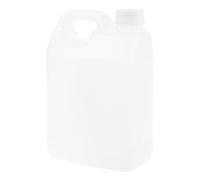 FELTECHELECTR Contenitore in Plastica Riutilizzabile da 2l con Manico e Coperchio, Contenitore per Alimenti Liquidi e Sciroppi, per Uso Domestico