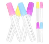 FELTECHELECTR Contenitore Multifunzionale e Portatile in Plastica Trasparente per Aghi da Cucito 8 Colore Assortito per a Maglia e Viaggi