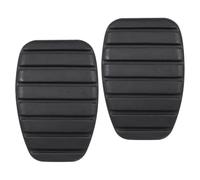 FELTECHELECTR Coperchio Pedale Frizione e Freno in Gomma Nera 2 Pezzi Superficie Antiscivolo, Copertura Protettiva per Auto, Camion e Suv, Facile Installazione e Durata Garantita