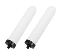 FELTECHELECTR Filtro in Ceramica per Acqua Potabile Sistema di Filtraggio Efficiente 2 Pezzi Elimina Impurità Compatibile Filtri da Banco per Uso Domestico