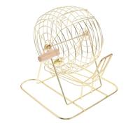 FELTECHELECTR Gabbia Bingo da Tavolo in Filo con Manico in Portatile e Sicura per Attrezzatura Conveniente per Giochi Familiari e Scuole Strumento Interattivo per Divertimento e Genitori-Figli