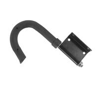 FELTECHELECTR Gancio per Scala in Ferro Nero Resistente Fino a 150 Kg, Accessorio Portatile per Scale da Soffitta e Scale Esterne, un Facile Stoccaggio e Sicurezza
