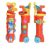 FELTECHELECTR Gioco Golf per Genitori Gioco Indoor e Outdoor Palline e Bastoni Resistenti Divertimento e Fitness per Ragazzi e Ragazze Colori Casuali Colore Casuale Colore Casuale