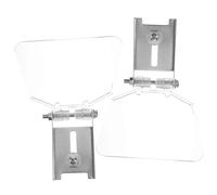 FELTECHELECTR Kit 2 Pezzi Protezione per Smerigliatrice da Banco 200/250 Visiera in Acciaio Inossidabile e Abs Resistente Agli Urti per Uso Industriale