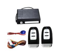 FELTECHELECTR Kit Chiusura Centralizzata Auto con Funzione Keyless Entry Luce Segnalazione LED e Pulsante Apertura Baule Remoto Telecomando Antifurto Porta Auto