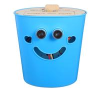 FELTECHELECTR Kit DIY Pattumiera Sensore Intelligente per Studenti Assemblaggio Facile per Apprendimento Scientifico Invenzione Creativa per Aula e Casa Materiale Educativo Interattivo Blu