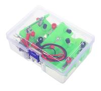 FELTECHELECTR Kit Esperimenti Circuito Elettrico Educativo Stem per Ragazzi con Guida Completa per Apprendimento Fondamenti Fisica e Creatività