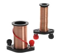 FELTECHELECTR Kit Esperimenti Elettromagnetismo con Bobina di Induzione in Rame e Plastico, Dimostrazione Facile per Esperimenti di Fisica e Lezioni Didattiche