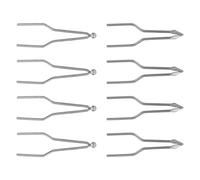 FELTECHELECTR Kit Punte di Ricambio per Pirografia da 8 Pezzi in Lega di Nichel Cromo, Punte Metalliche per Penna Pirografica Compatibili per Incisione, Disegno e Ombreggiatura su Legno, Pelle