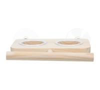 FELTECHELECTR Mangiatoia per uccelli con ventosa - Mangiatoia da finestra con posatoio per balcone o piastrelle della cucina - Facile da riempire e pulire per cinciallegre e fringuelli