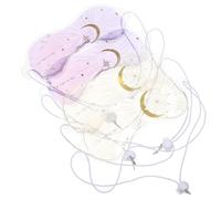 FELTECHELECTR Maschera Occhi Fredda in Pvc Cristalli di Ghiaccio, 4 Pezzi, per L'estate, Aiuta a Ridurre Gonfiore e Offre Sollievo Agli Occhi Affaticati