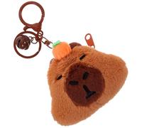 FELTECHELECTR Mini Portamonete Peluche Forma di Animale con Moschettone Morbido e Resistente Portafoglio Compatto per Chiavi e Monete per Bambine e Ragazze