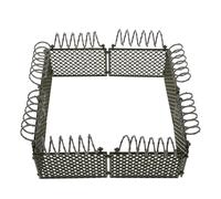 FELTECHELECTR Mini Recinzioni Militari in Plastica Verde per Modellismo DIY Barriere Flessibili per Scenari Prigione e Guerra Componenti Realistici per Micro Paesaggi e Costruzioni Dettagliate