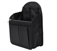 FELTECHELECTR Organizer Interno per Zaino da Viaggio Donna in Stile Coreano, Borsa Nera in Nylon Traspirante e Portatile, per Zaini e Uso Quotidiano