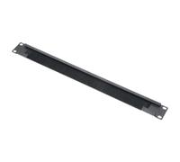 FELTECHELECTR Pannello Passacavi con Spazzola per Gestione Cavi in Metallo Nero, Organizer per Patch Cords e Scenari di Cablaggio Complessi, Sicurezza Garantita
