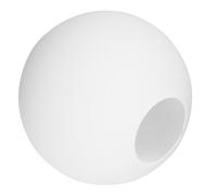 FELTECHELECTR Paralume in Vetro Bianco Smerigliato a Forma Rotonda per Applique da Muro e Lampada da Scrivania, Design Moderno che Diffonde la Luce Dolcemente e Riduce le Ombre