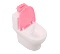 FELTECHELECTR Porta Carta Igienica Miniatura Realistico per Casa delle Bambole Accessorio Bagno in Plastica Durevole per Gioco di Immaginazione e Ruolo Regalo Creativo per Bambine