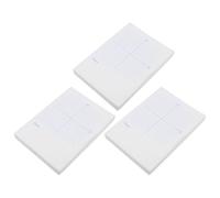 FELTECHELECTR Quaderno Carta Millimetrata per Matematica 3 Pezzi, Design Compatto in Carta Bianca Griglia Xy per Esercizi di Algebra e Geometria a Casa in Classe