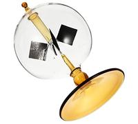 FELTECHELECTR Radiometro Crookes Bolometro Pressione Luminosa Per Mulino Vento Decorazione Per Casa Materiale Di Realizzato in Vetro Borosilicato Di Spinto Dal Sole Lampada Incandescenza