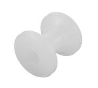 FELTECHELECTR Rullo per Ancora Marina Bianco in Nailon, Foro 18 MM | Aste e Cima Dell’ancora, Supporto Stabile in Attracco, Controllo Usura Semplice, Uso su Carrello