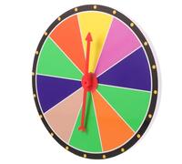 FELTECHELECTR Ruota Premi Gioco Girevole Leggera e Portatile per Feste Educazione e Eventi Ruota Fortuna per Divertimento e Premi