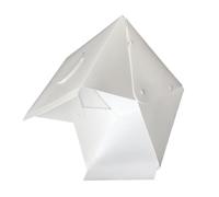 FELTECHELECTR Scatola Luminosa Pieghevole LED 40Cm Leggera per Studio Fotografico Professionale Light Box Portatile per Piccoli Oggetti Doppio Sfondo Colorato per Shooting e Esposizione