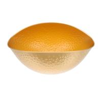 FELTECHELECTR Secchiello per Snack in Ferro Dorato Versatile e Leggero, Contenitore Creativo per Popcorn per Feste e Compleanni, Facile da Conservare