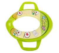 FELTECHELECTR Sedile Wc in Pvc Verde Stile Simpatico, Vasino Portatile per Addestramento Toilette Sicurezza Aggiuntiva, per Casa e Viaggi