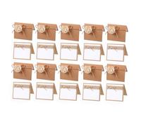 FELTECHELECTR Segnaposto per Matrimonio Juta Retrò 20 Pezzi Segnaposto per Tavolo Stile Pastorale per Feste Matrimoni Compleanni e Banchetti Decorazioni Rustiche per Ristoranti e Hotel