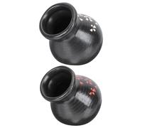 FELTECHELECTR Set 2 Pezzi Bicchieri Ceramica per Ghiaccio Secco Sushi, Resistente al Freddo e Tocco Confortevole, per Cucina Artistica e Molte Occasioni