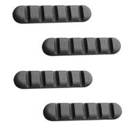 FELTECHELECTR Set 4 Pezzi Paraurti per Portiere Auto in PVC Adesivo Protezione per Specchietto Retrovisore e Bordi Portiera Accessori Auto per Parcheggio e Retromarcia Colore Colore Casuale