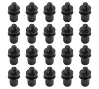 FELTECHELECTR Set da 20 Clip di Fissaggio per Griglia Acustica Altoparlante Bottoni in Plastica per Supporto Rete Audio Accessori Fai da Te per Montaggio Griglie Altoparlanti Installazione