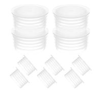 FELTECHELECTR Tappi Rotondi in Plastica per Vasi da Orto 10 Pezzi, Riutilizzabili e Facili da Installare, per Balconi e Uso Esterno in Giardino
