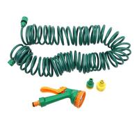 FELTECHELECTR Tubo da Giardino Estensibile Spirale Retrattile per Irrigazione e Lavaggio Auto Multiuso Resistente e Salvaspazio per Esterni Giardino e Fiori Colore Casuale Colore Casuale