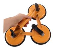 FELTECHELECTR Ventosa in Alluminio per Vetro e Piastrelle Sollevatore Professionale con Maniglia Antiscivolo Ventose per Superfici Lisce come Marmo e Vetro Capacità Heavy Duty per Lavori di