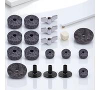 Feltri per supporti per piatti essenziali riducono le vibrazioni dei dadi ad