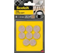 Feltrini adesivi Scotch® extra soffici beige Ø 22 mm Beige