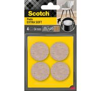 Feltrini adesivi Scotch® extra soffici beige Ø 34 mm Beige