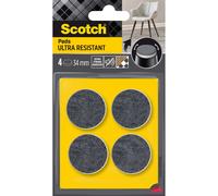 Feltrini adesivi ultra resistenti Scotch® Ø 34 mm Grigio antracite