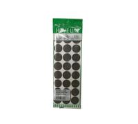 Feltrini autoadesivi Ø 28 mm busta da 48 Di colore marrone