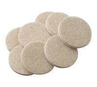 Feltrini autoadesivi rotondi SoftTouch da 1 1/2"""" per mobili, resistenti e resistenti, proteggono le superfici da graffi e danni, beige (confezio