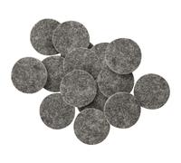 Feltrini autoadesivi rotondi SoftTouch da 1 1/2"""" - Proteggono le superfici da graffi e danni, grigi (confezione da 16)