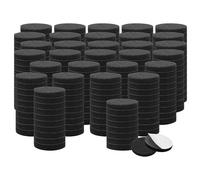 Feltrini Rotondo Dia 3/4 Pollici Autoadesivi Tamponi Riduce Rumore Nero 300pcs