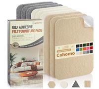 Feltrini Sedie Colore C, 9 Pezzi Feltro Adesivo Forte, 20x10cm Feltrini per Mobili Pesanti, 3mm de Spessore Moquette Adesiva per Auto, Feltrino Autoadesivo per Sedie, Mobili, DIY, Cornici