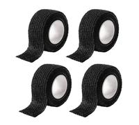 Feltrini Sedie Cuscinetti anti-silenziosi autoadesivi da 24 pezzi | Nastro di protezione del pavimento silenzioso e antiscivolo, cuscinetti for mobili, tavolo, sedia, gamba(Black)