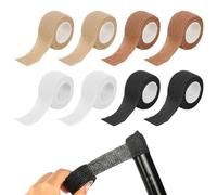 Feltro autoadesivo, 8 rotoli per gambe della sedia, 4 colori, per mobili, gambe della sedia, Feltrini Adesivi Gommini Piedini Antiscivolo, per eliminare il rumore (2,5 cm x 4 m ogni volume)