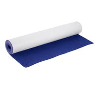 Feltro autoadesivo in feltro, grigio chiaro, 40 x 220 cm, spessore 2 mm, per scatole, sottovasi, cassetti, auto, in feltro, gambe del tavolo (blu scuro, 2 mm di spessore)