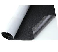 Feltro autoadesivo morbido, tessuto al metro, 3,0 mm di spessore (150 x 150 cm, grigio scuro)