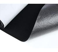 Feltro autoadesivo morbido, tessuto al metro, 3,0 mm di spessore (250 x 150 cm, nero)